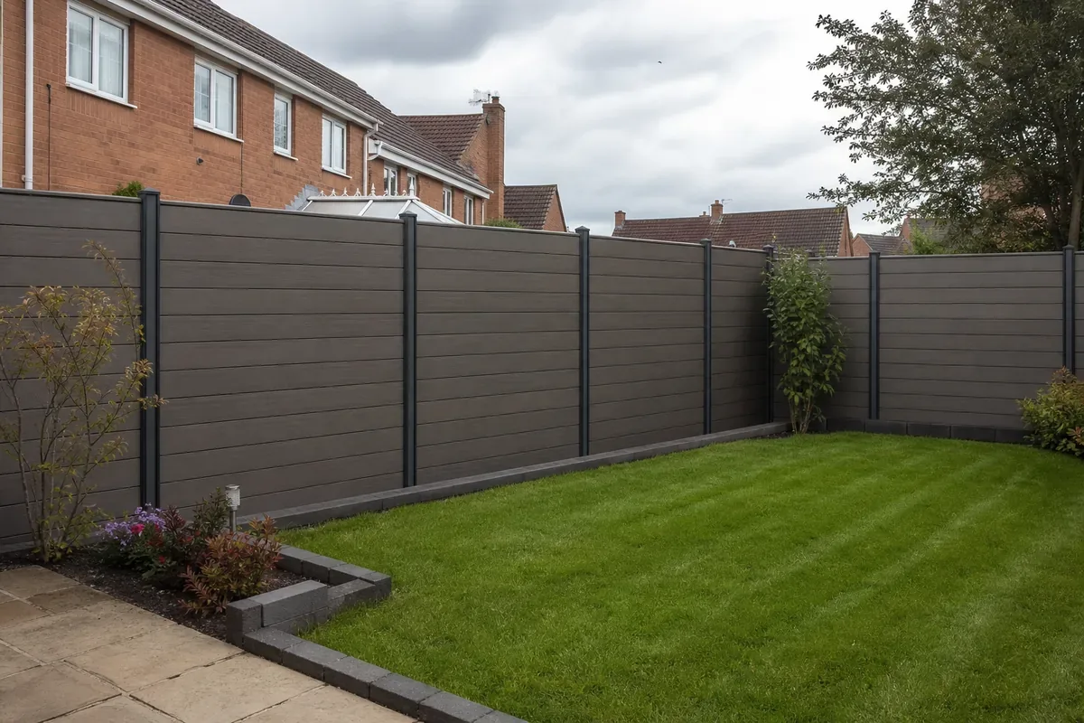 Low maintenance composite fencing in Doncaster